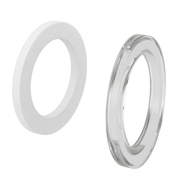 Nicoll – Joint Pour Bonde De Lavabo 53x61 Mm – Joint Mousse Et Caoutchouc – Étanchéité Optimale Pour Évier – Installation Rapide