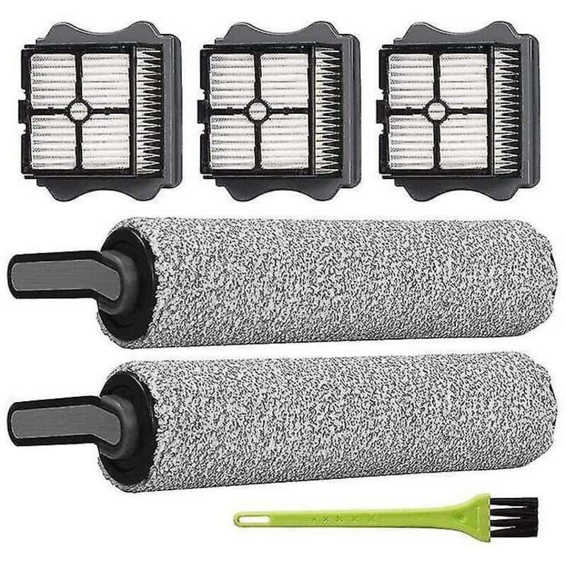 Rouleau De Brosse Microfibre Et Filtre Hepa Pour Aspirateur Tineco Floor One S5/s5 Pro – Remplacement Tous Les 3 Mois