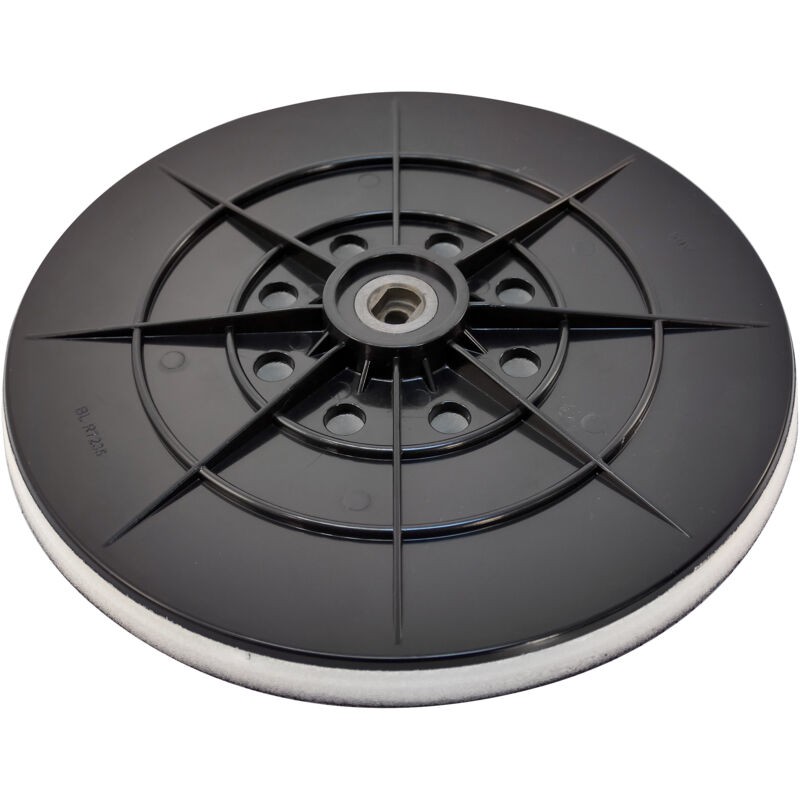 Peugeot – Plateau Velcro 225mm – Fixation Rapide Pour Ponceuses Série 150720 – Changement Facile Des Disques Abrasifs