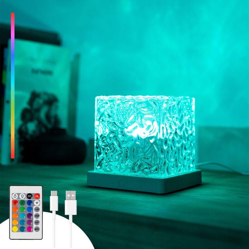 Projecteur Led Rechargeable D’aurores Boréales Boralamp Innovagoods - Projecteur Led Rechargeable D’aurores Boréales Boralamp Innovagoods
