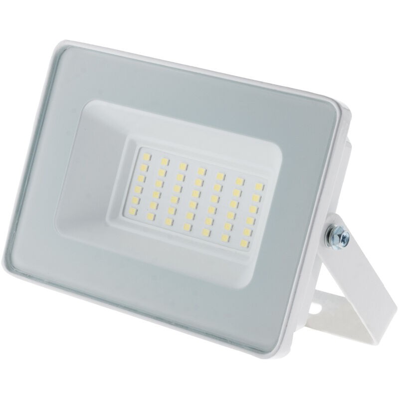 Zenitech – Projecteur Led De Chantier Étanche 30w 3000lm Ip65 6500k – Éclairage Puissant Pour Chantiers Humides – Durée De Vie 25 000 Heures