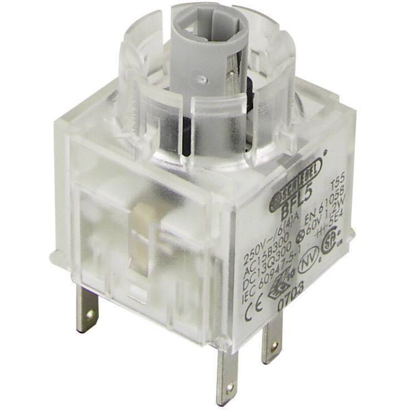 Schlegel Bfl5 Élément De Contact Avec Culot D'Ampoule 1 Nf (r), 1 No (t) À Accrochage 250 V 1 Pc(s)