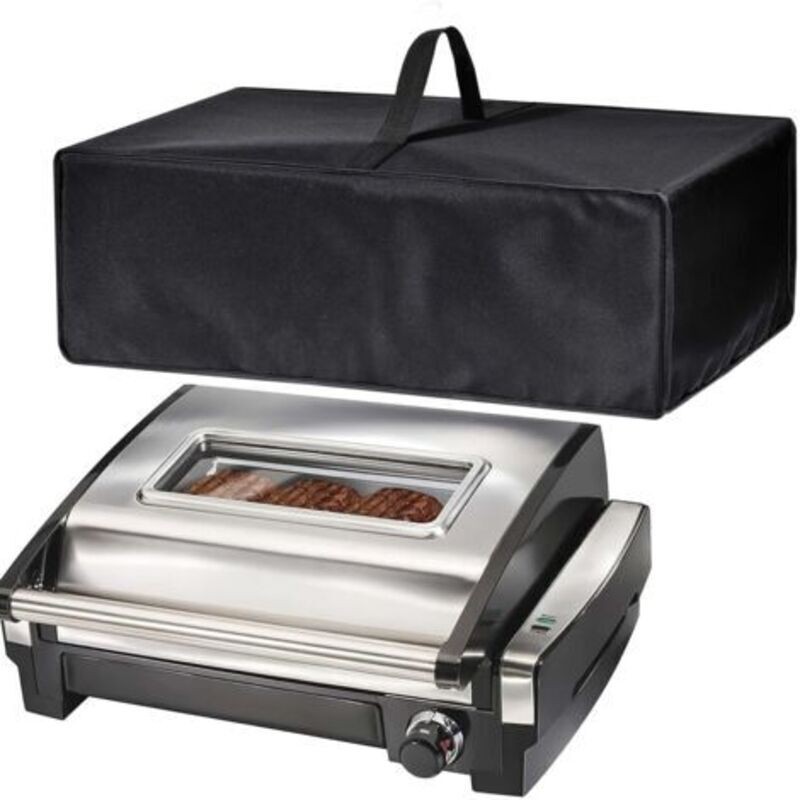 Housse Anti-poussière Pour Barbecue D'Intérieur Ninja Gr101 Sizzle Sans Fumée Et Grille/hamilton Beach Electric Indoor Grill