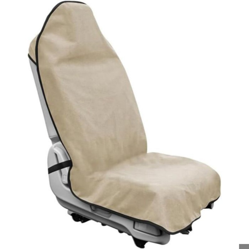 Universeller Autositzbezug – Vordersitz – 140 X 75 Cm – Khaki – Wasserdicht – Rutschfest