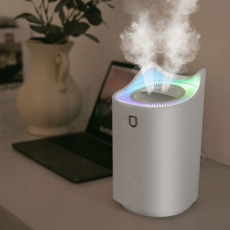 3-liter-usb-luftbefeuchter – Markenlos – 3 Liter Fassungsvermögen – 2 Sprühdüsen