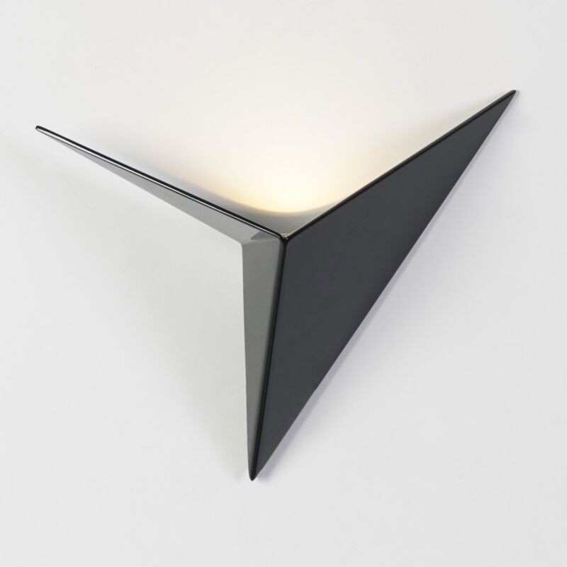 – Applique Murale Led Noire Ultra Design – Finition Laquée – Diffusion Lumineuse Élargie Pour Ambiance Chaleureuse – Installation Facile
