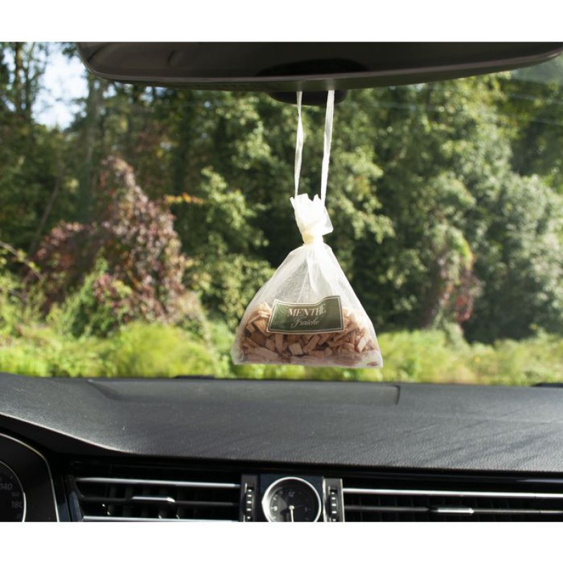 Auto Nature Duftsäckchen Mit Holzspänen. Frische Minze – Auto-lufterfrischer