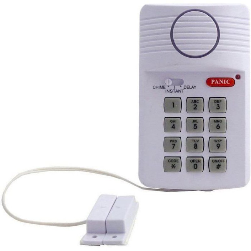 Tür-/fensteralarm, Leistungsstarker Drahtloser Türalarm Mit Pin-code-sicherheitstastatur Für Zuhause, Büro Und Garage