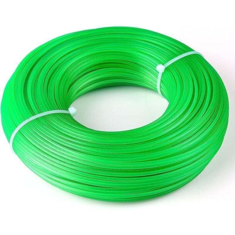 Fil Debroussailleuse 2 Mm X 100 M Rond Fil Nylon Pour Coupe-bordure Bobine De Fil Debroussailleuse Diy Bobine Fil