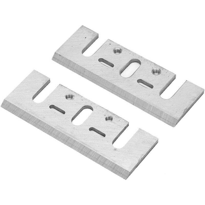Paire De Lames De Rechange Hss 3-1/4 Pouces 82x28x3 Mm Pour Rabot Électrique Hitachi Ryobi Makita 1900b