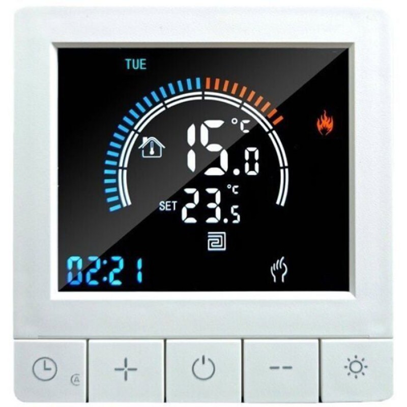 K5h25a-wifi Smart-thermostat, Vernetzter Temperaturregler Mit Ip21-schutzart, 3200 W Belastbarkeit, Stromstärke