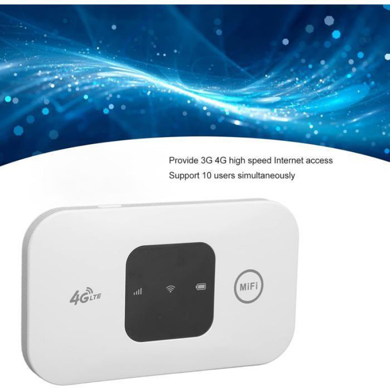 Tragbarer Wlan-hotspot, Highspeed-4g-mobil-wlan-router, 4g-lte-reiserouter Für Handys Und Laptops (etikett)
