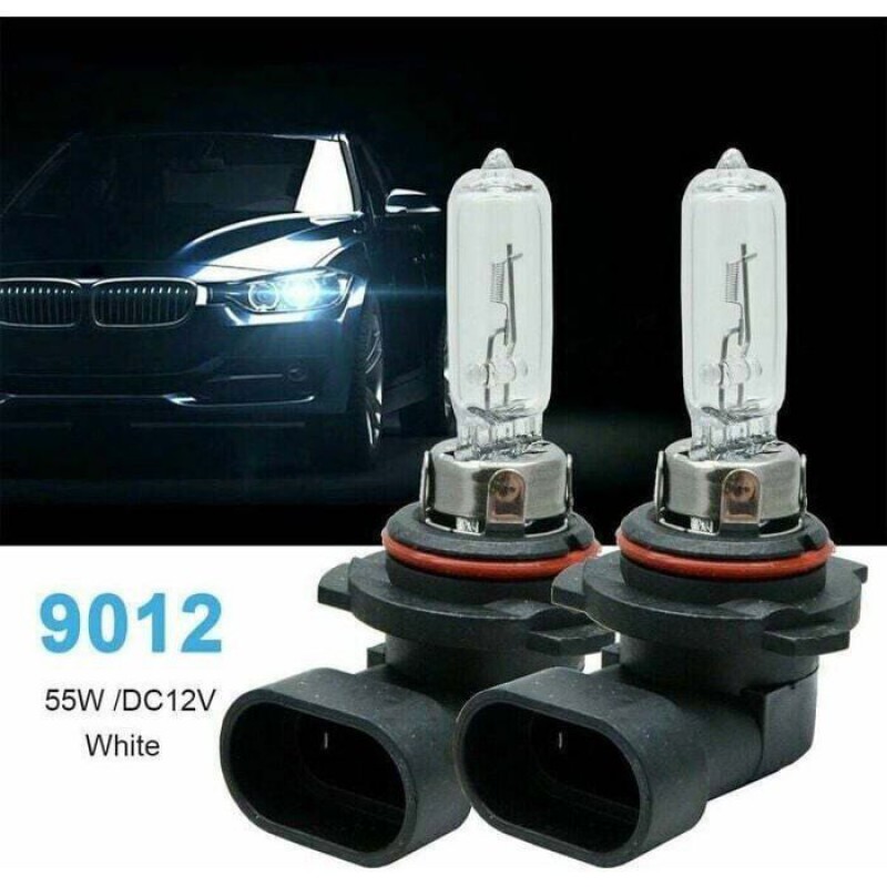 Autoscheinwerferlampe – 2 Stück 9012 Hir2 Px22d – 12 V 55 W Halogen Klar
