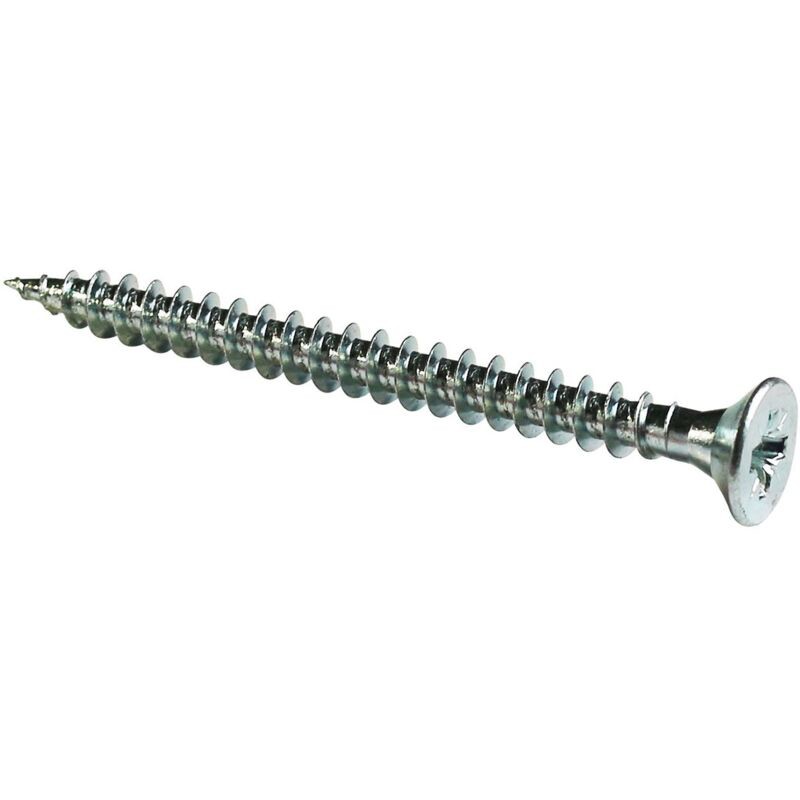 Vis À Bois Tête Fraisée Pz Zinguée Viswood Filet Total 6x40 Mm (x10 Vis) - Vis À Bois Tête Fraisée Pz Zinguée Viswood Filet Total 6x40 Mm (x10 Vis)