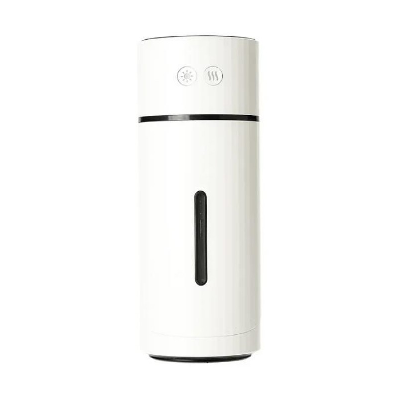 260 Ml Usb-luftbefeuchter, Kabelloser Aromatherapie-diffusor Mit 1000 Mah Akku - Weiß [e3804]