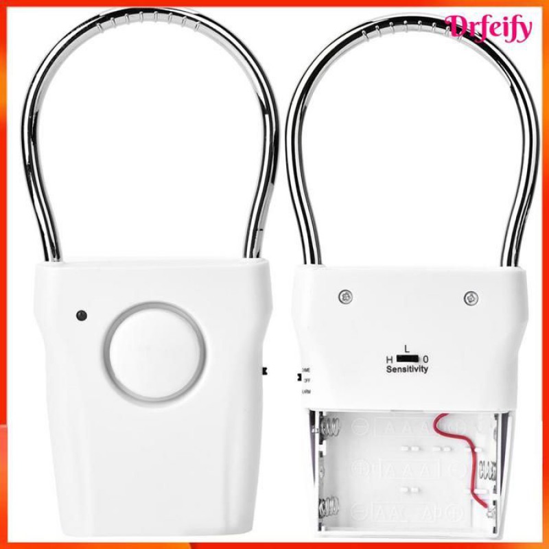 Einbruchsicherer Türgriffalarm – Standardmodell – 120 Db – Vibrationssensor – Tragbar, Kabellos