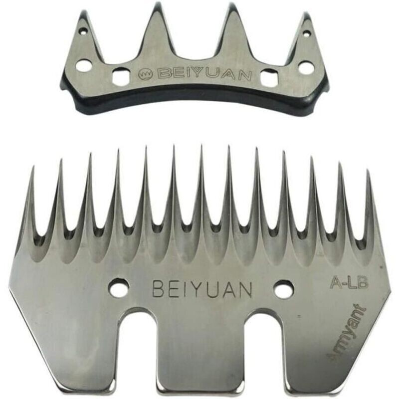 Ciseaux À Mouton 13 Dents Lame Électrique Beiyuan Ciseaux À Moutons Peigne Et Cutter – Remplacement Pour Tondeuse Mouton,alpa