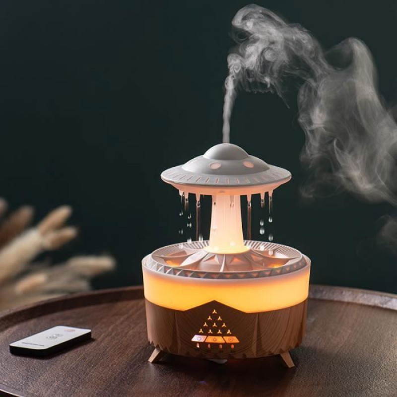 Luftbefeuchter – Diffusor Für Ätherische Öle Mit 7-farbiger Led-beleuchtung, Luftbefeuchter, Kaltnebel-luftbefeuchter