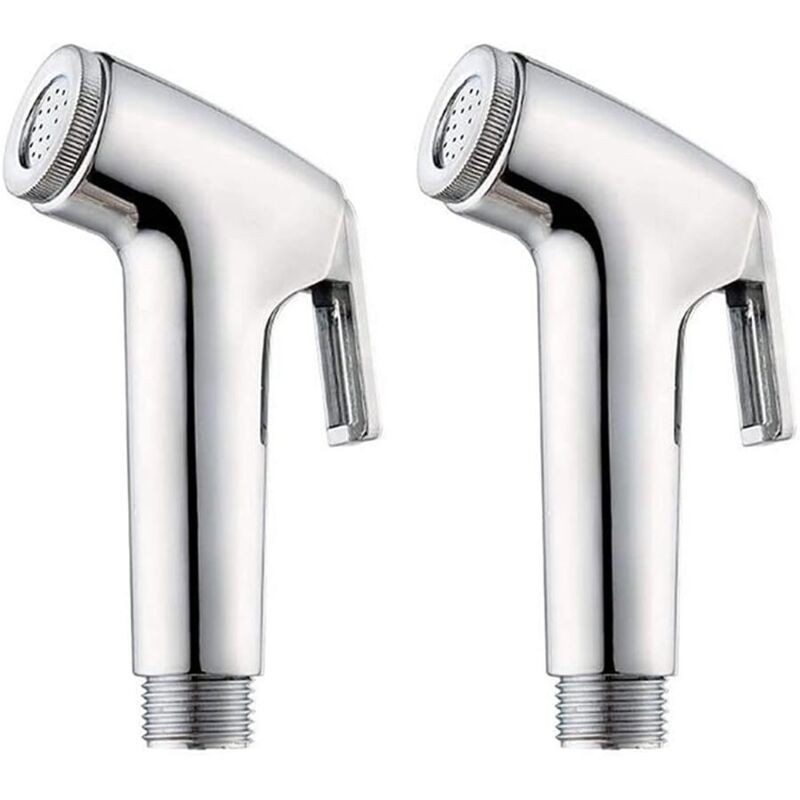 2 Pièces Bidet Spray, Douchette Wc Pulvérisateur De Toilette En Spray Pour Le Nettoyage Des Toilettes, Bain Pour Animaux De Compagnie, Hygiène
