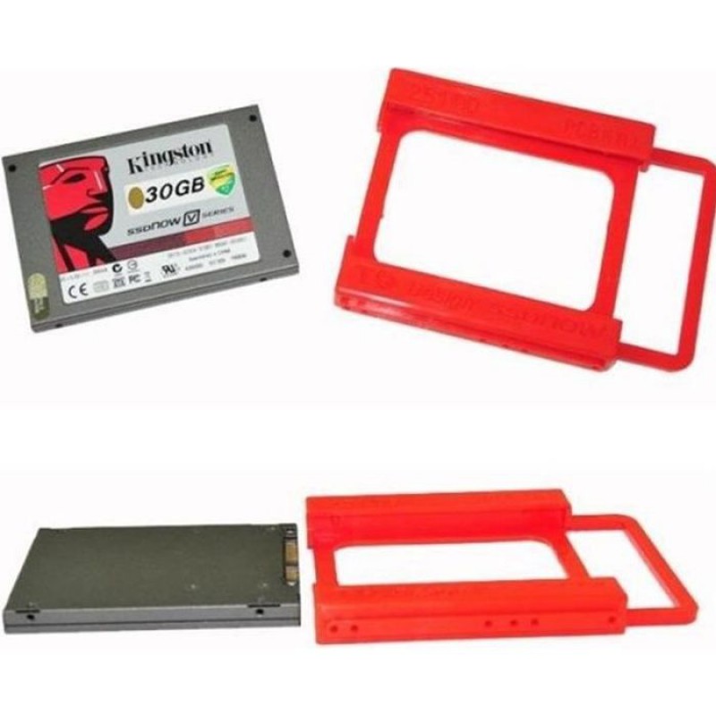 Adapterhalterung Für Tragbare Ssd/hdd-festplatten (2,5" Auf 3,5") Für Pc