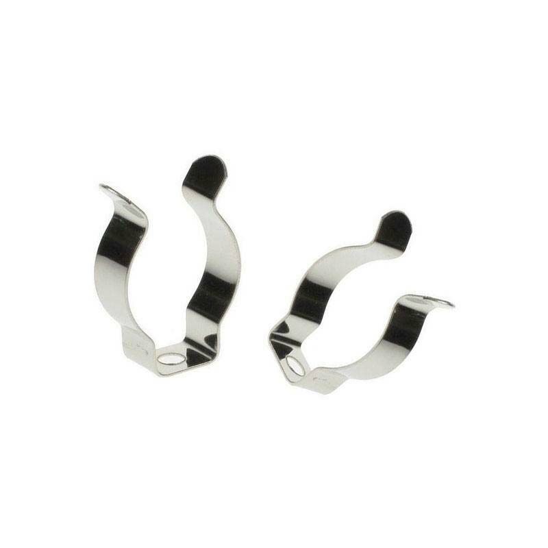 Set Mit 2 Metallklammern Für T8-röhren - Set Mit 2 Metallklammern Für T8-röhren - Set Mit 2 Metallklammern Für T8-röhren