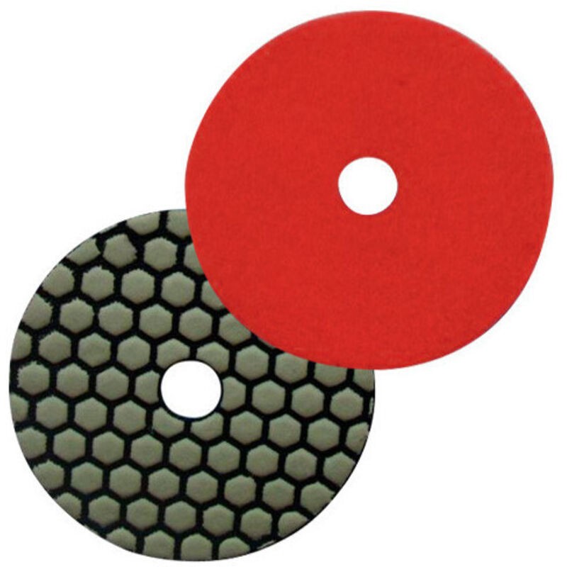 Pad De Polissage Diamanté À Sec Auto-agrippant D.100 Mm X Gr. 1500 - Granit, Marbre, Pierre Naturelle - Diamwood