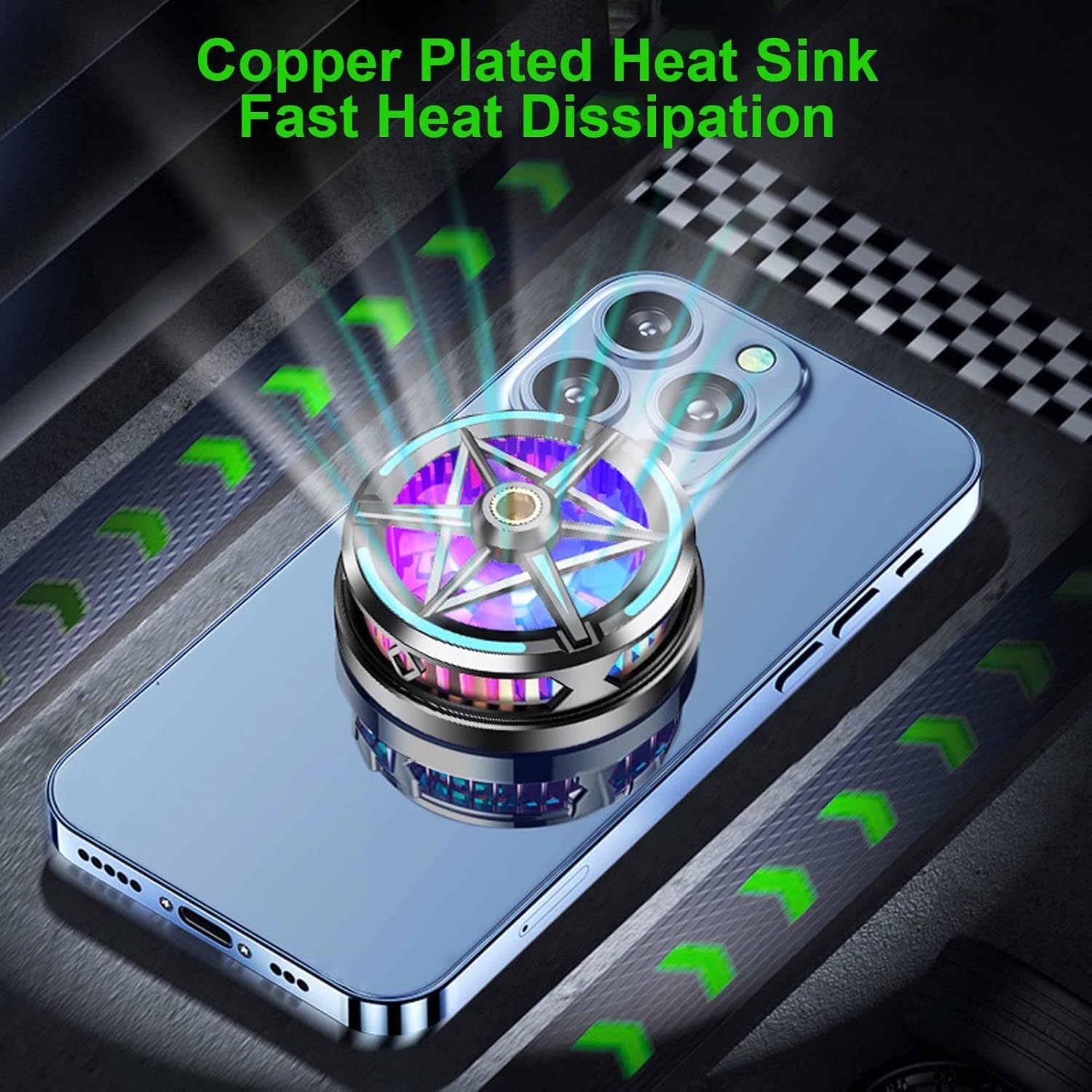 Ventilateur De Poche Jeiibrzui Mini - Rechargeable 3000 Mah - 1 À 120 Vitesses Avec Affichage Led - Silencieux, Idéal Pour Les Voyages, Les Activités