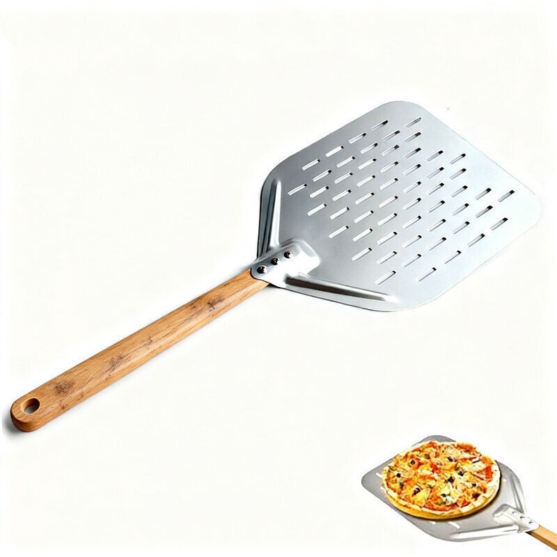 Pelle À Pizza 40 X 30 Cm, En Aluminium, Taille Parfaite Et Design Perforé Pour Une Cuisson Parfaite Des Pizzas