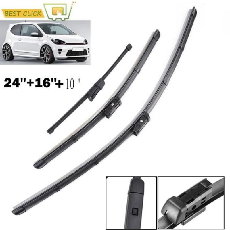 Scheibenwischerblätter, Misima Scheibenwischerblätter Für Vw Up 2011 2012 2013 2014 2015 2016 2017, Front- Und Heckscheibenwischerblätter 24