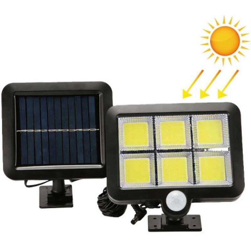 Luminaire Solaire D'Extérieur Luminaire De Patio À Led Lamp De Jardin Lampe À Induction