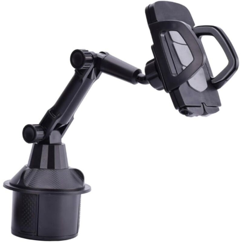 Support De Téléphone Portable Pour Porte - Gobelet Voiture Réglable 360° En
