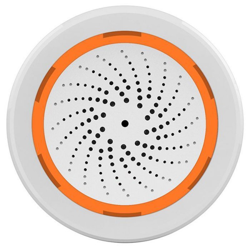 Zigbee Neo 90db Schall- Und Lichtsensor Mit Integrierter Sirene - Tuya Smart Life