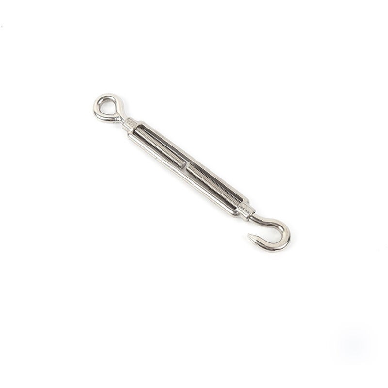 M4 Lot De 5 Tendeurs À Lanterne Œil Et Crochet En Acier Inoxydable 304 - M4 Lot De 5 Tendeurs À Lanterne Œil Et Crochet En Acier Inoxydable 304