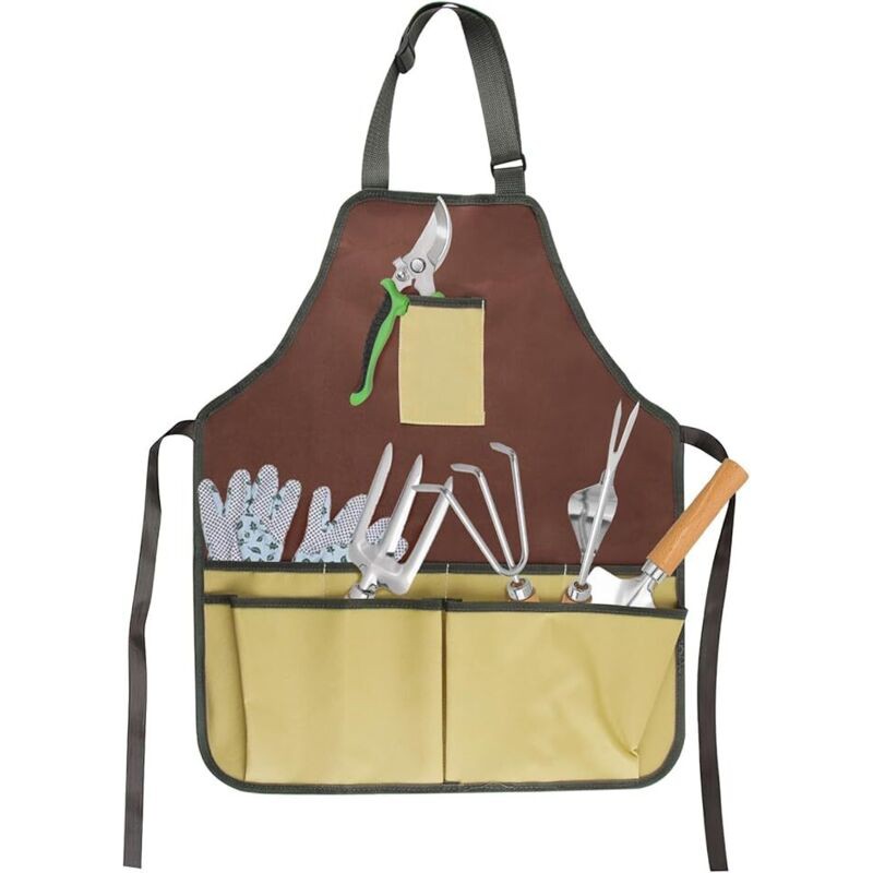 Tablier De Jardinage, Réglable Tablier De Jardin Imperméable, Tablier Jardin, Tablier Multi-outils Pour Hommes Et Femmes, Résistant L'Usure Et