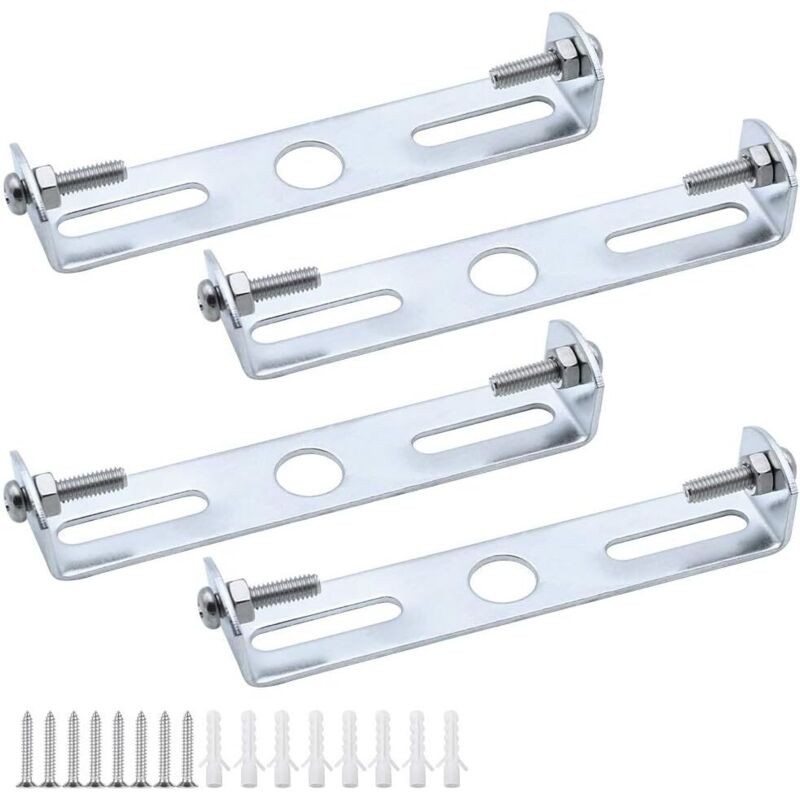 [4 Pièces] Support De Fixation Pour Plafonnier 95mm Luminaire Suspendu Accessoires Lustre De Plafond Plafonnier Plaque De Base Plaques De Lampe De