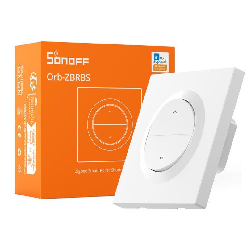 Mini-zbrbs-e Zigbee Interrupteur De Volet Roulant Intelligent, Contrôle En Pourcentage, Minuterie Et Commande Vocale, Répéteur Zigbee Compatible Avec