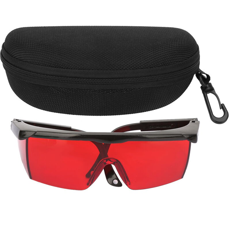 Lunettes D'Amélioration Laser Rouge - Lunettes De Sécurité Pour Niveau Laser, Laser Rotatif Et Laser Multiligne Rouge - Améliorer La Visibilité Du