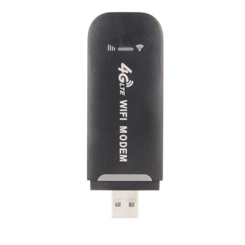 4g Lte Usb-wlan-modem, 4g-wlan-router, 150 Mbit/s, Sim-kartensteckplatz, 10 Geräte, Computerunterstützung, Schwarze Verpackung