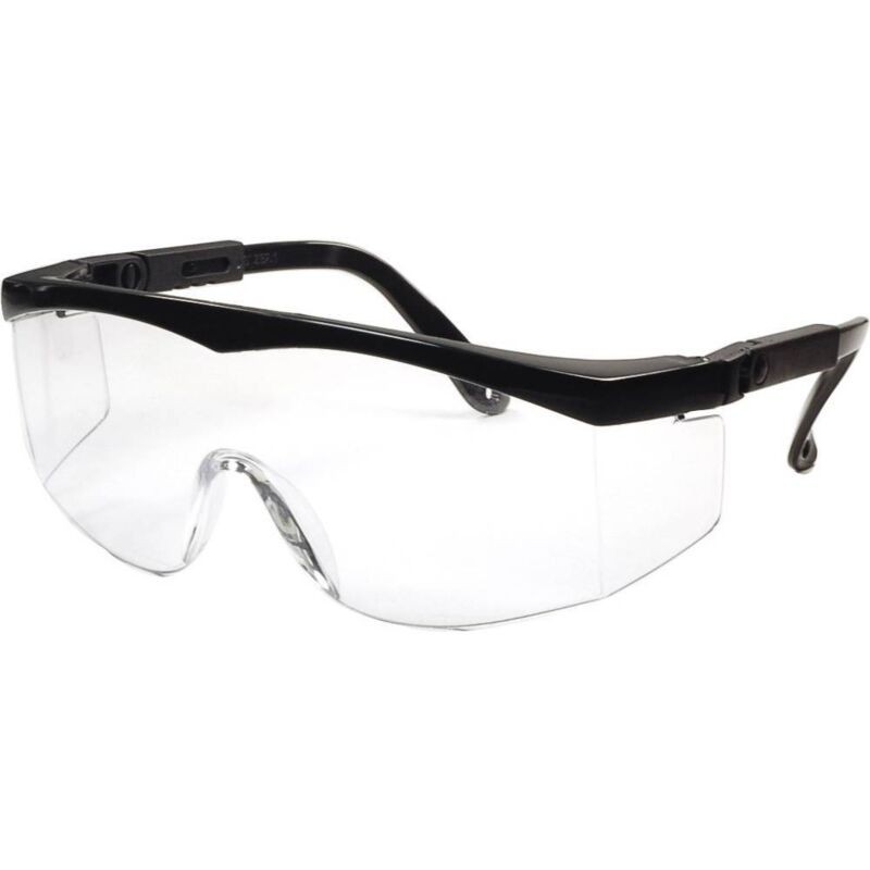 B-safety Protecto Br306005 Schutzbrille Mit Uv-schutz, Schwarz, En 166, Din 166