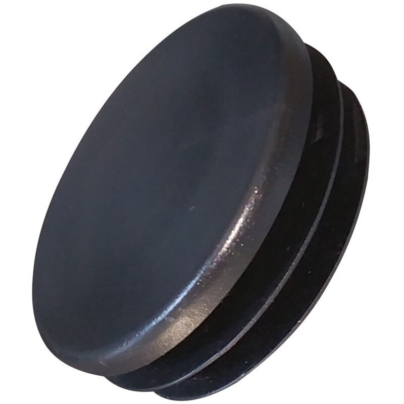 Bouchon Rond Pour Tube Diamètre Extèrieur 80 Intérieur 74-77 Nylon Noir-1 Pièce