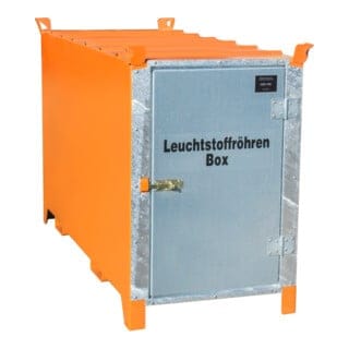 Bauer Südlohn Leuchtstoffröhren-Box SL 150, lackiert, Gelborange