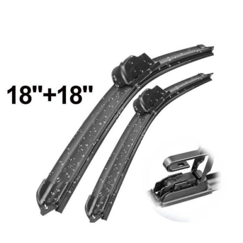 2x Frontscheibenwischer Für Ford Ranger Mk2 Mk3 1993–2008, Schwarz