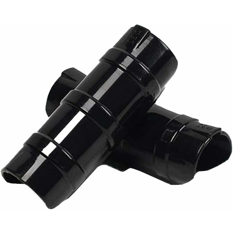 24 Pcs Bâtiments De Jardin Tube Clip Pc Serre Cadre Pinces De Tuyau Tube Film Clip Pour Serre Bannière Cadre Abris Noir 19mm