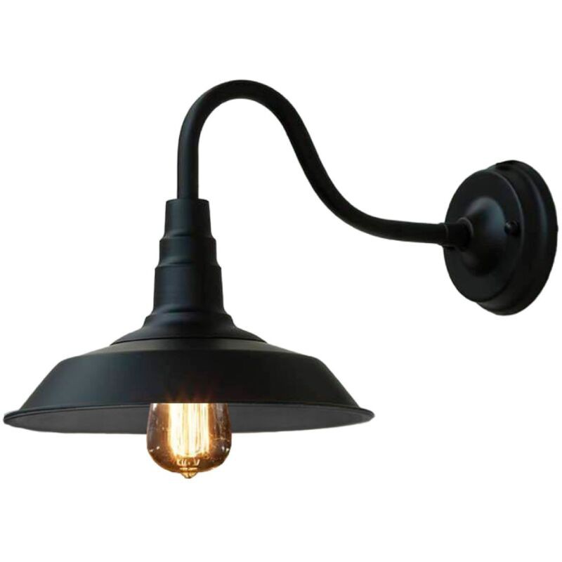 Vintage „roc“-wandleuchte – Schwarz – Vintage „roc“-wandleuchte – Schwarz – Vintage „roc“-wandleuchte – Schwarz