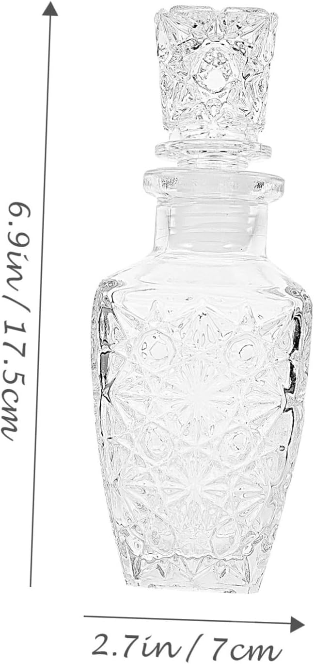 Carafe À Whisky Jeiibrzui 3d En Forme D'Extincteur - 300 Ml - 1 Pièce - Verre Transparent - Carafe À Whisky Originale Pour Bar À La Maison Et Fêtes