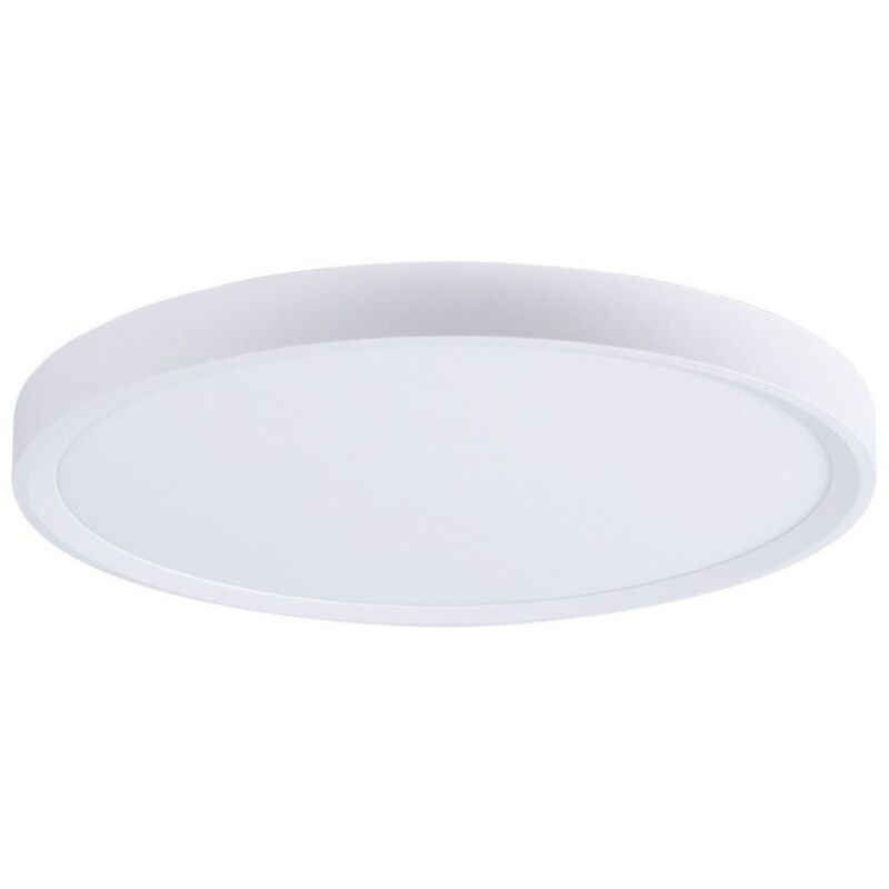 Runde Led-deckenleuchte, 18 W, Schutzart Ip40, Weiß