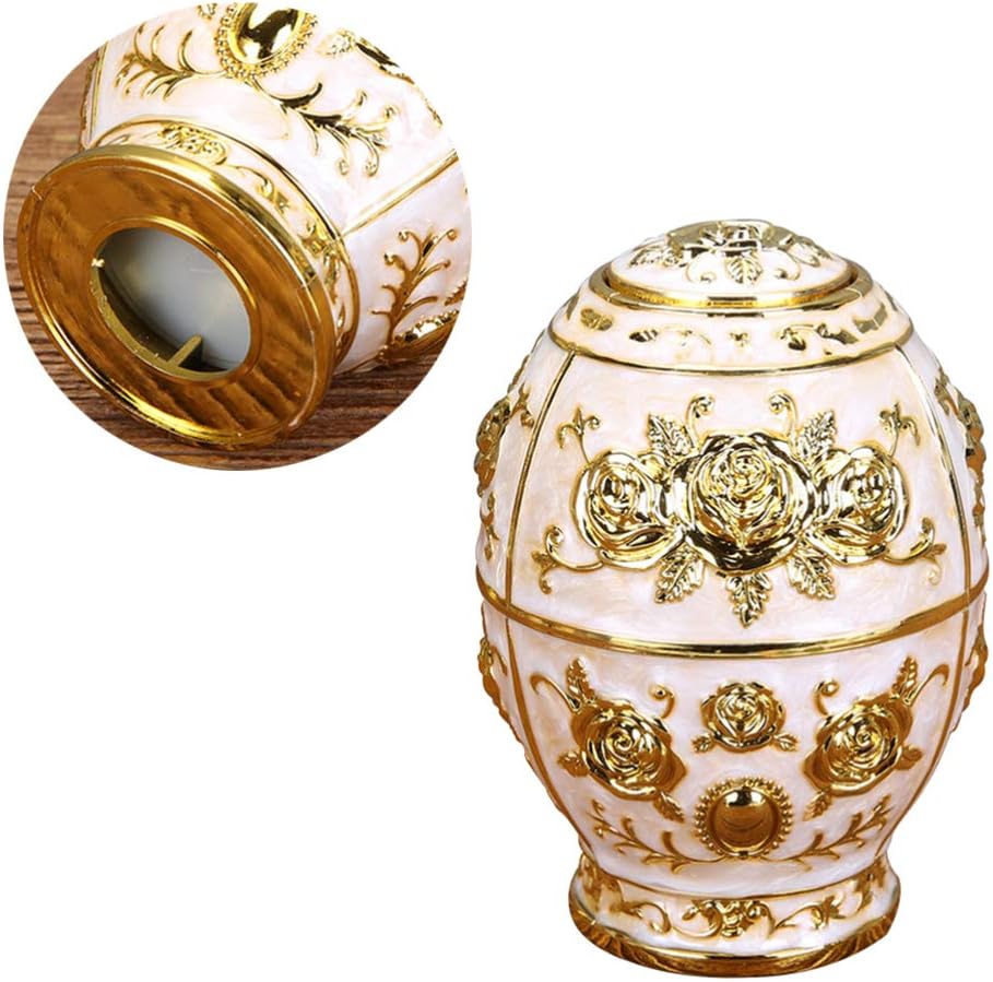 Jeiibrzui Ensemble De 3 Décorations De Poulet En Céramique Faite Main, 8 X 8 X 22 Cm, Blanches, Pour Jardin, Intérieur Et Extérieur, En Résine