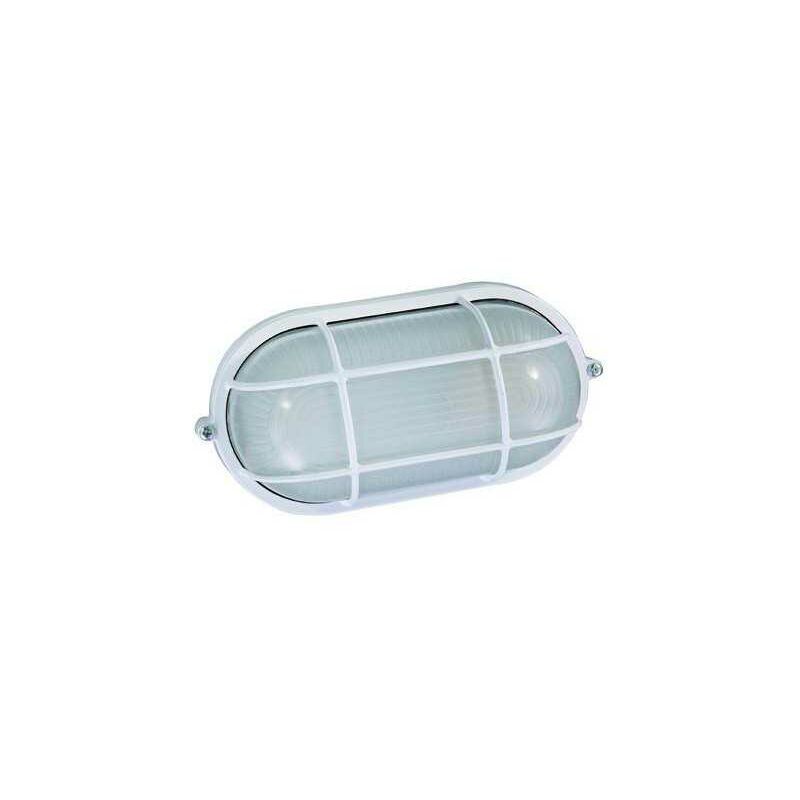 Plafonnier En Aluminium Blinky Ovo Ovale Blanc 60 Watt - Plafonnier En Aluminium Blinky Ovo Ovale Blanc 60 Watt