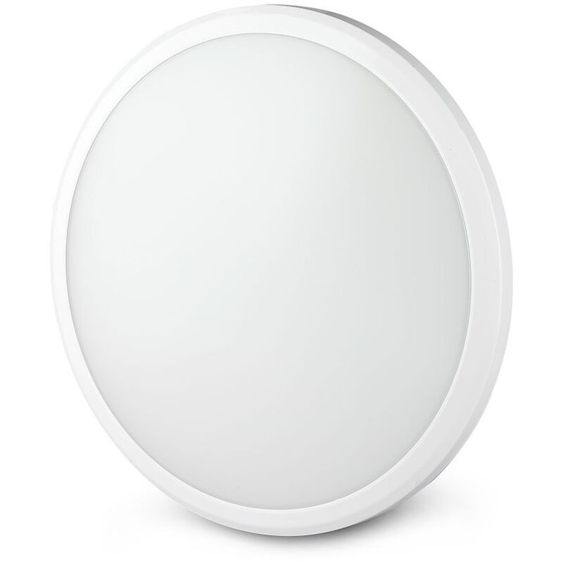 Runde Led-kuppellampe – Samsung – Schlank – 270 Mm – Ip65 – Weiß – 12 W – 1440 Lumen – 4000 K