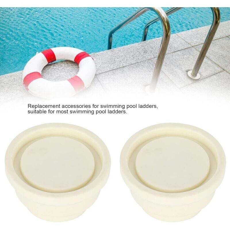 Bouchons En Caoutchouc Pour Échelle, Tampons En Caoutchouc 2 Pièces, Pare-chocs En Caoutchouc Pour Échelle D'Escalator Pour Piscine D'Hôtel,
